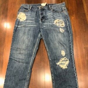 Free the people boyfriend jeans